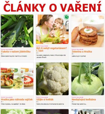 ČLÁNKY O VAŘENÍ